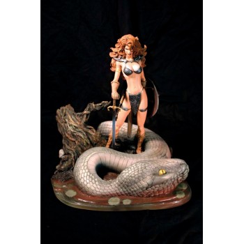 Red Sonja Statue Michael Turner Re-Sized Edition 19 cm